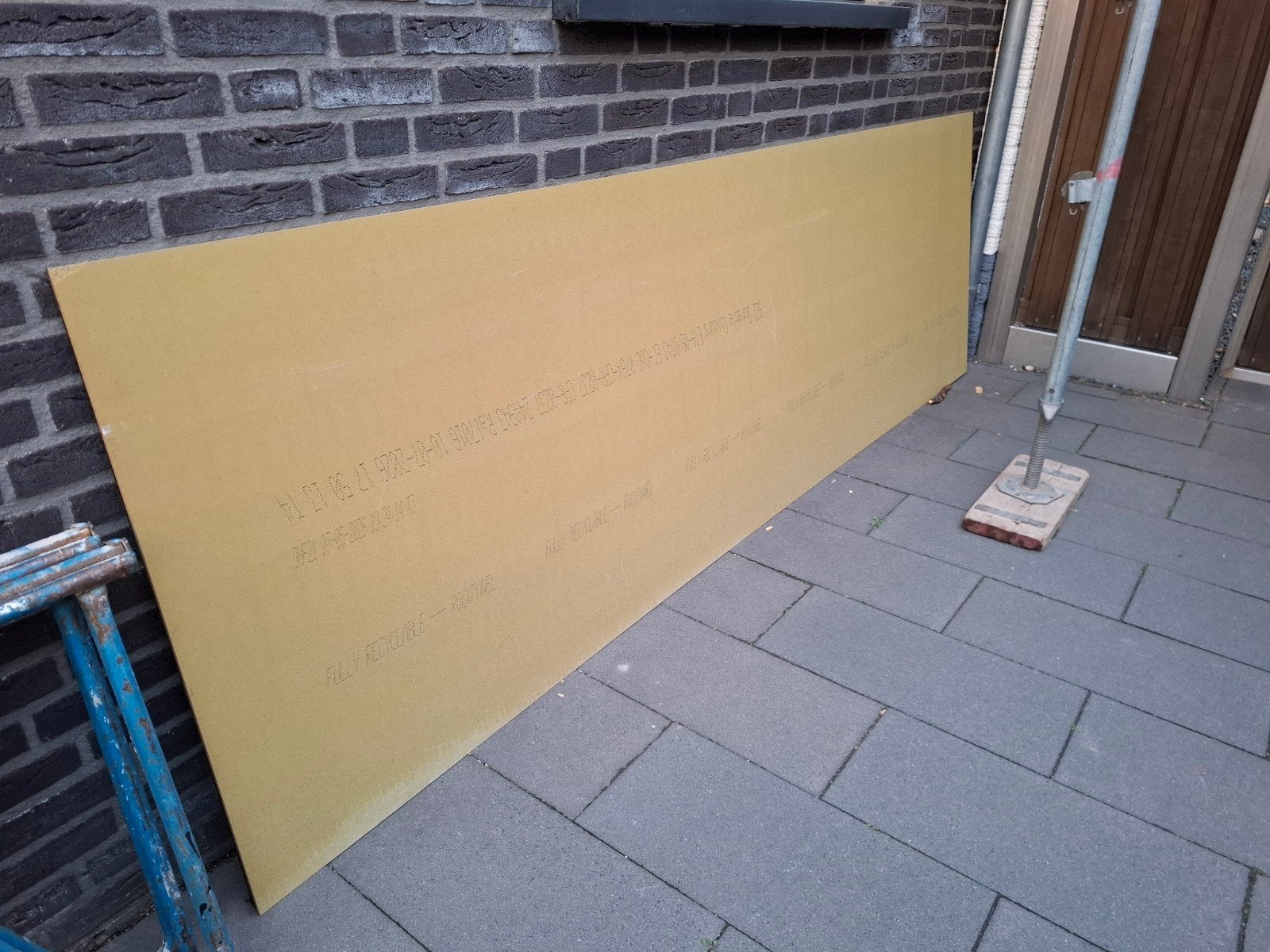 Rockpanel platen 6 mm RAL 7016, Ophalen, Nieuw