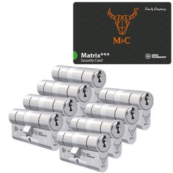M&C Matrix 8x gelijksluitend SKG***, Niet ingevuld, Niet ingevuld, Niet ingevuld