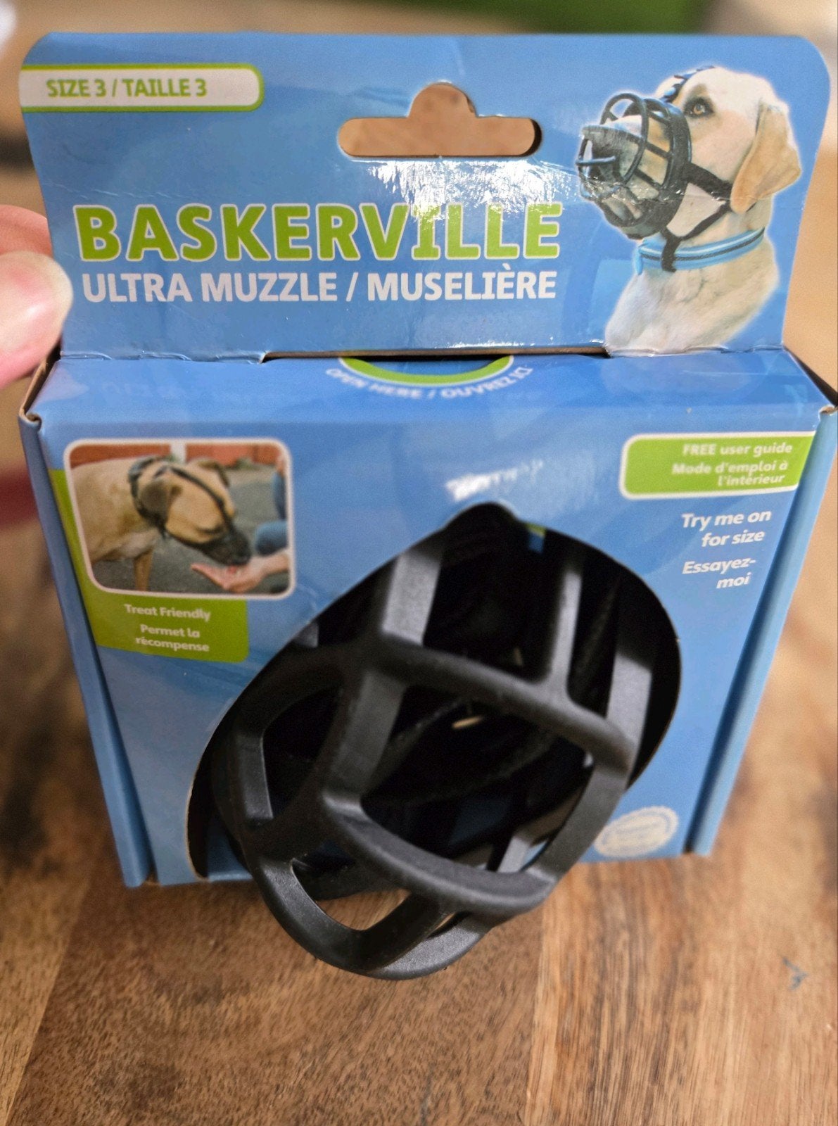 Te koop: veilige muilkorf middelgrote hond, Dieren en Toebehoren, Ophalen of Verzenden, Nieuw