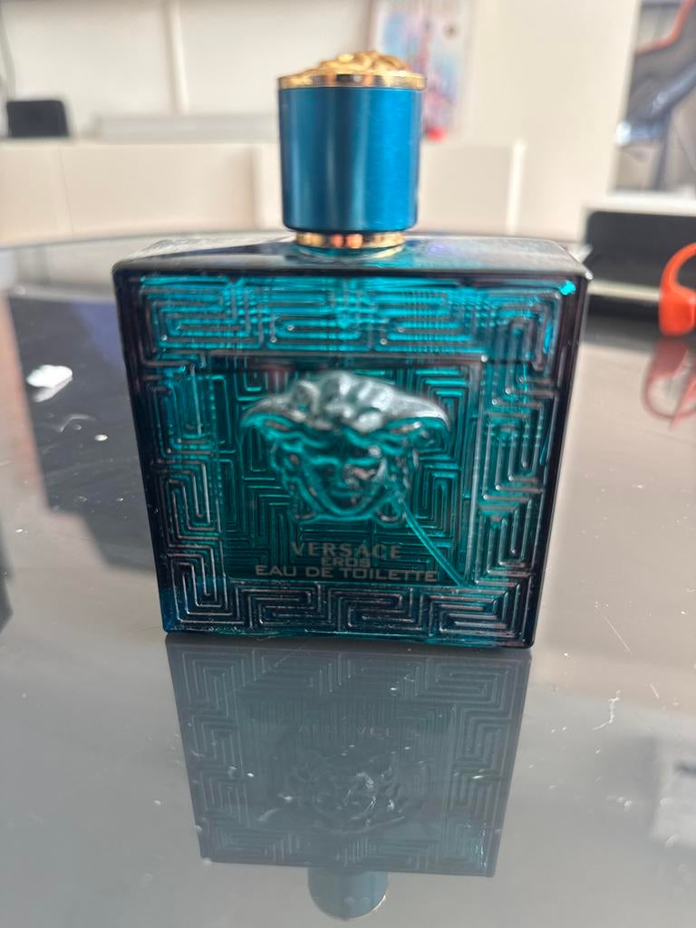 Versace Eros Eau de Toilette 100 ml, Ophalen of Verzenden, Gebruikt