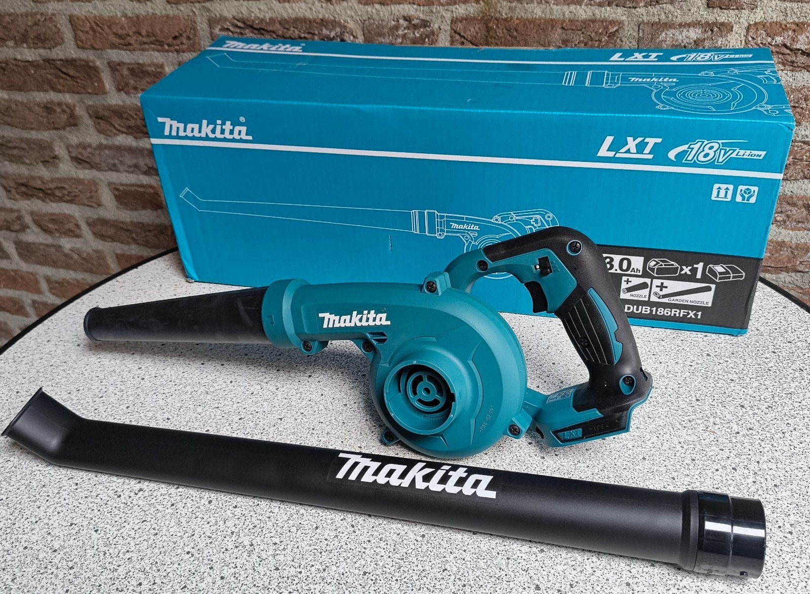 Makita DUB186 Bladblazer - Nieuw met 5.0Ah accu en lader, Ophalen of Verzenden, Nieuw