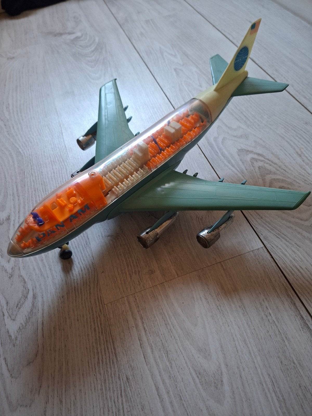 Vintage Pan Am 747 vliegtuig, Ophalen, Zo goed als nieuw