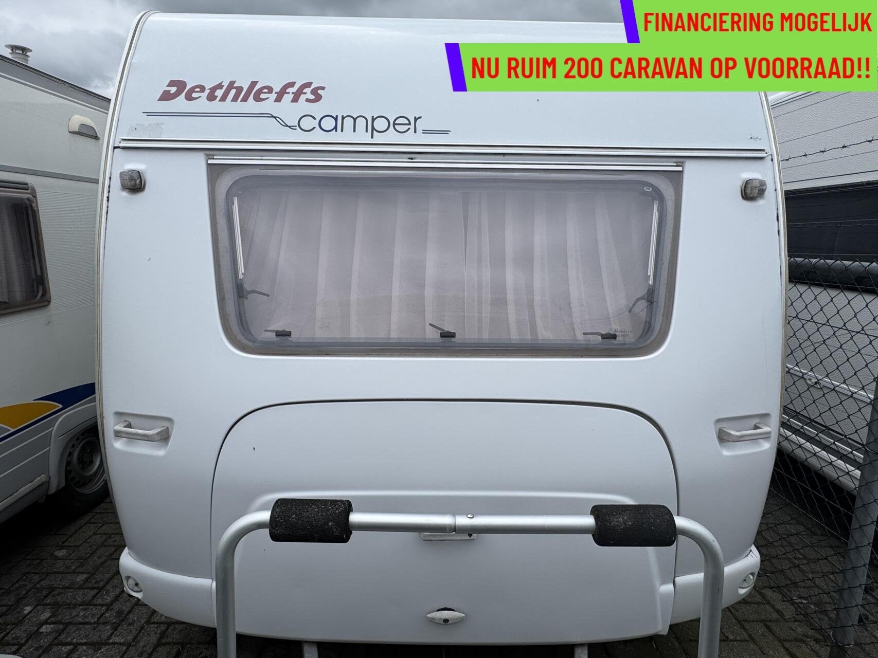 Dethleffs CAMPER 460 DB, DWARSBED, RONDZIT, VOORTENT, Caravans en Kamperen, Serviceluik, Rondzit, Bedrijf, 750 - 1000 kg