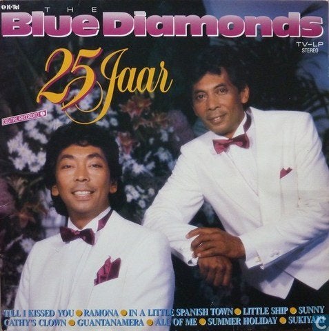 lp,The Blue Diamonds – 25 Jaar, Ophalen of Verzenden, Pop, LP