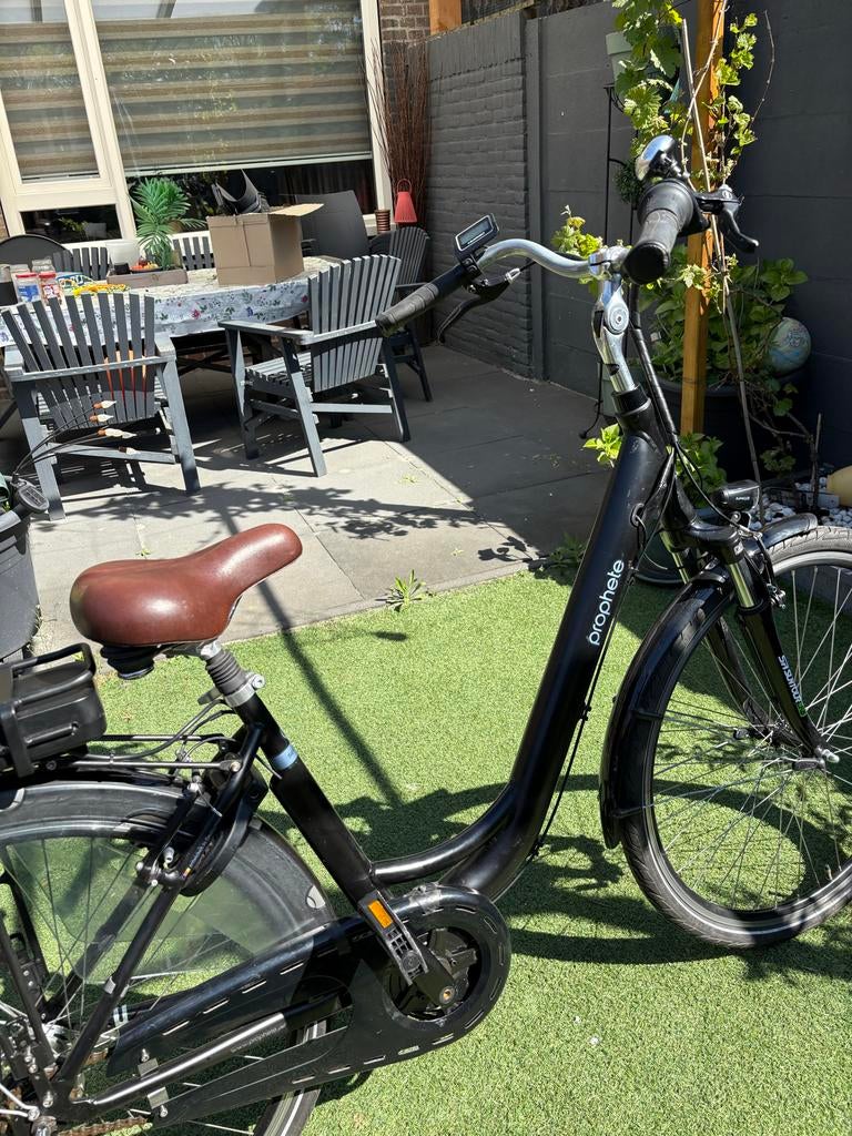 Prophete Elektrische fiets - Zwart, Minder dan 30 km per accu, Gebruikt, Minder dan 47 cm, Ophalen