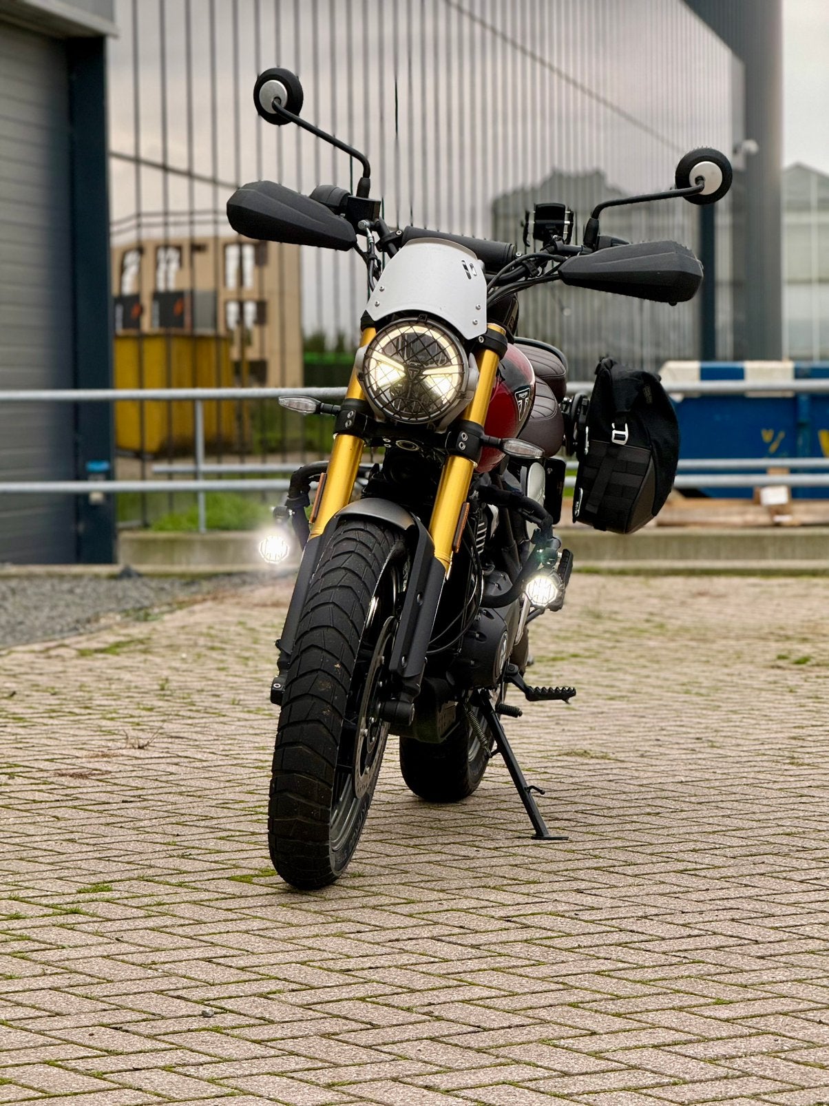 Triumph 400x scrambler, Motoren, 400 cc, Particulier, Toermotor, 1 cilinder