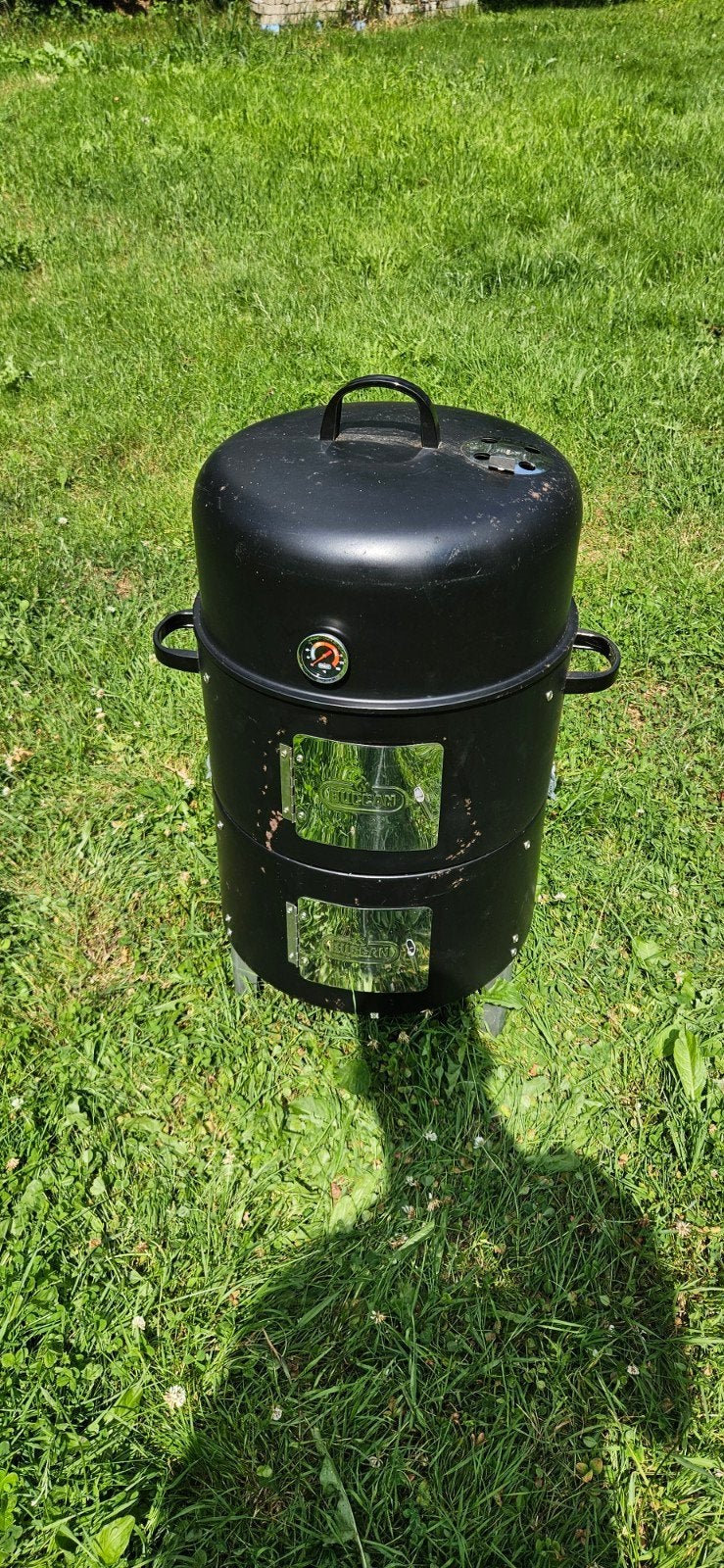 Buccan Durham Smoker BBQ-Barbecuen en Roken, smoker, rookton, Tuin en Terras, Ophalen, Gebruikt, Buccan