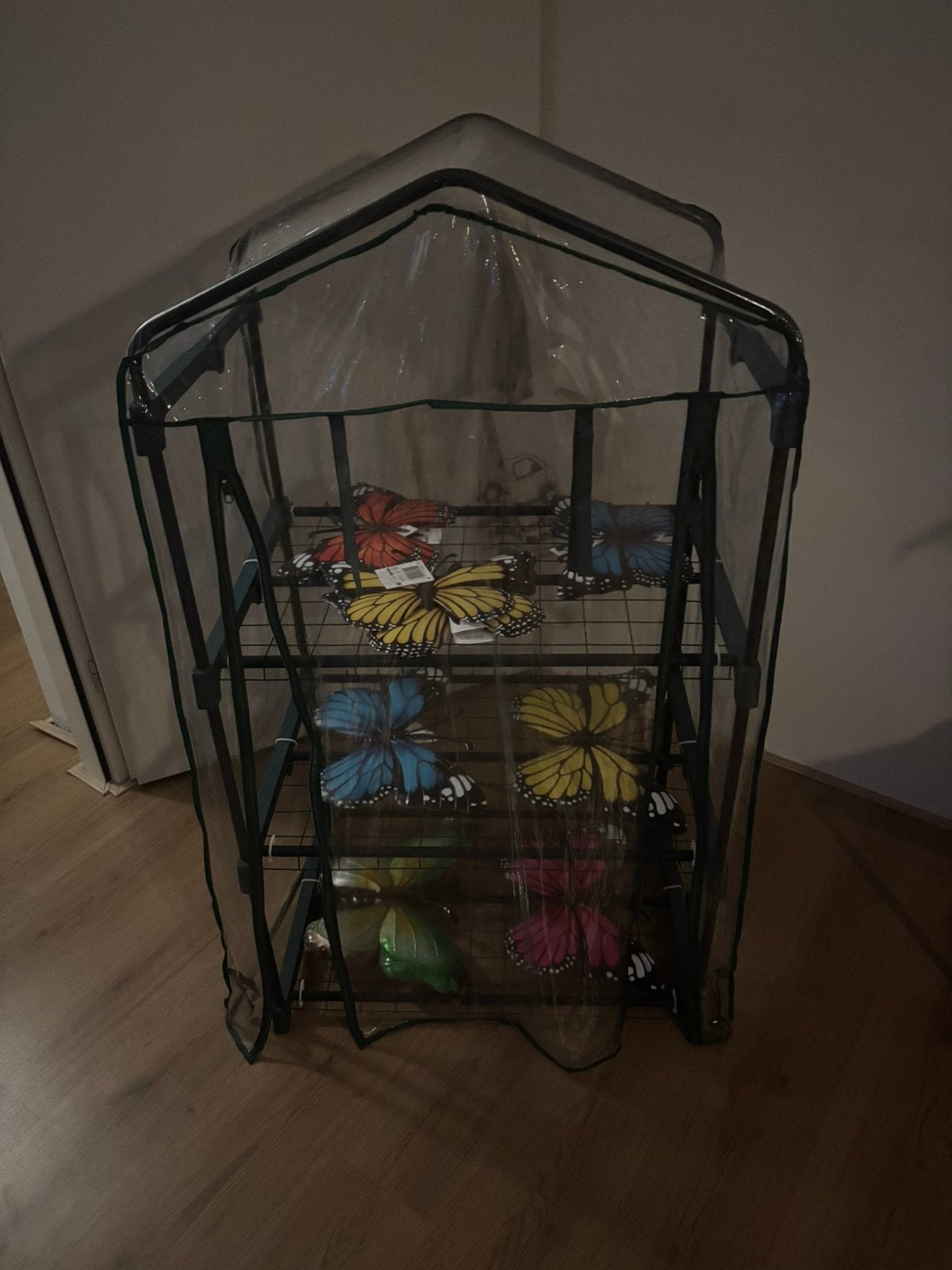 Kweekkas plastic/metaal, Tuin en Terras, Ophalen, Gebruikt, Kweekkast