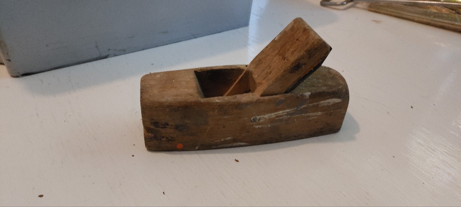 Oude houten schaaf - Vintage gereedschap, Ophalen of Verzenden
