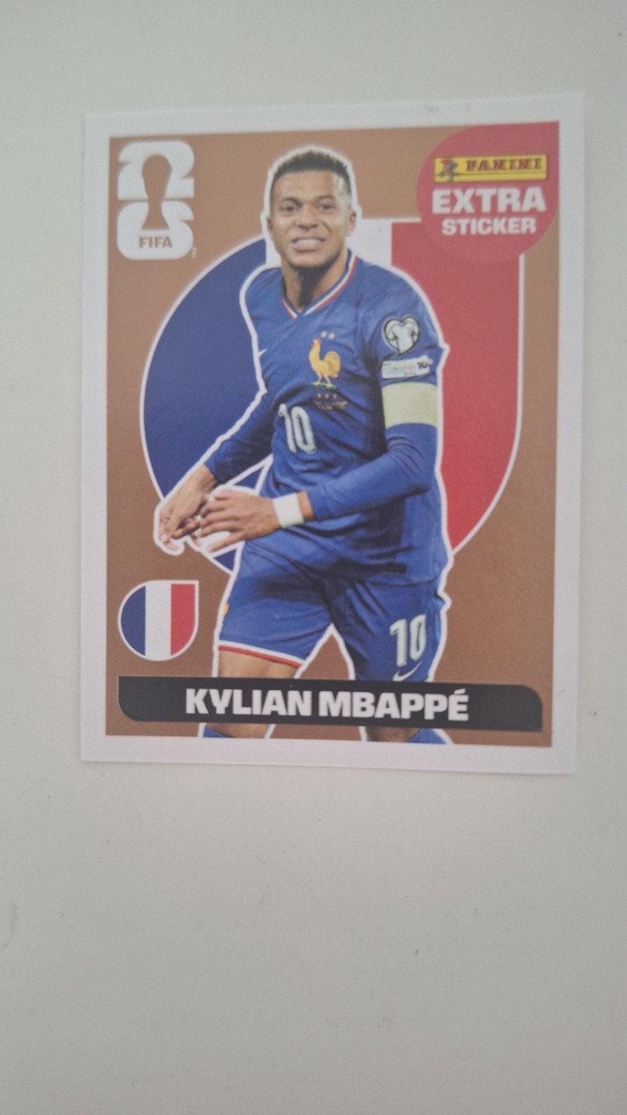 Panini FIFA Extra Sticker Kylian Mbappé, Ophalen of Verzenden