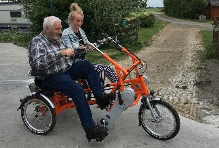 Duofiets Gevraagd bijvoorbeeld: Van raam Fun2Go, Ophalen, Gebruikt