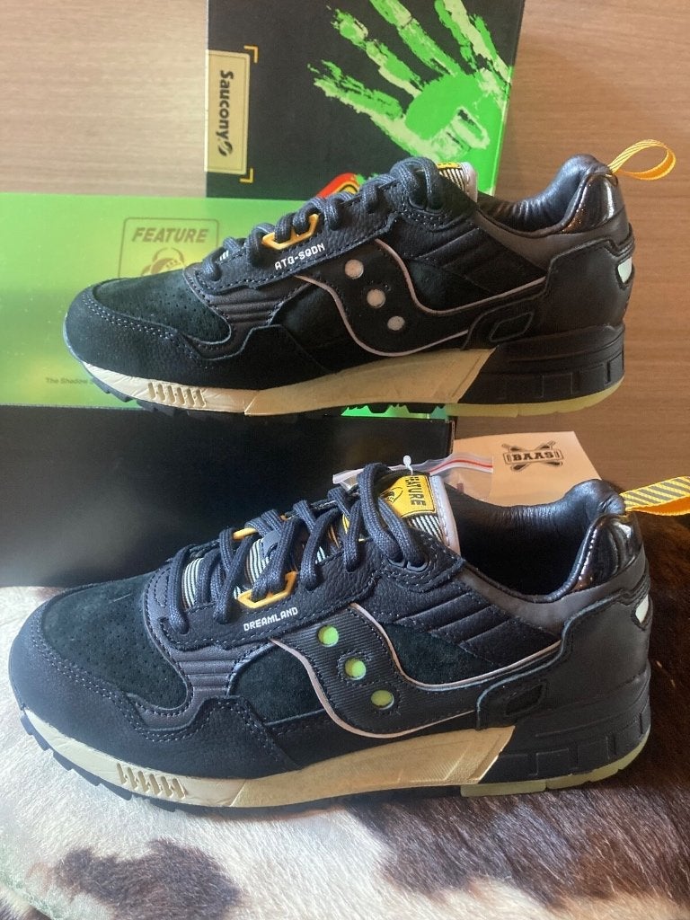 Saucony x Area 51 Dreamland Shadow 5000 Black mt 42, Kleding | Heren, Schoenen, Zwart, Nieuw, Ophalen of Verzenden, Sneakers of Gympen