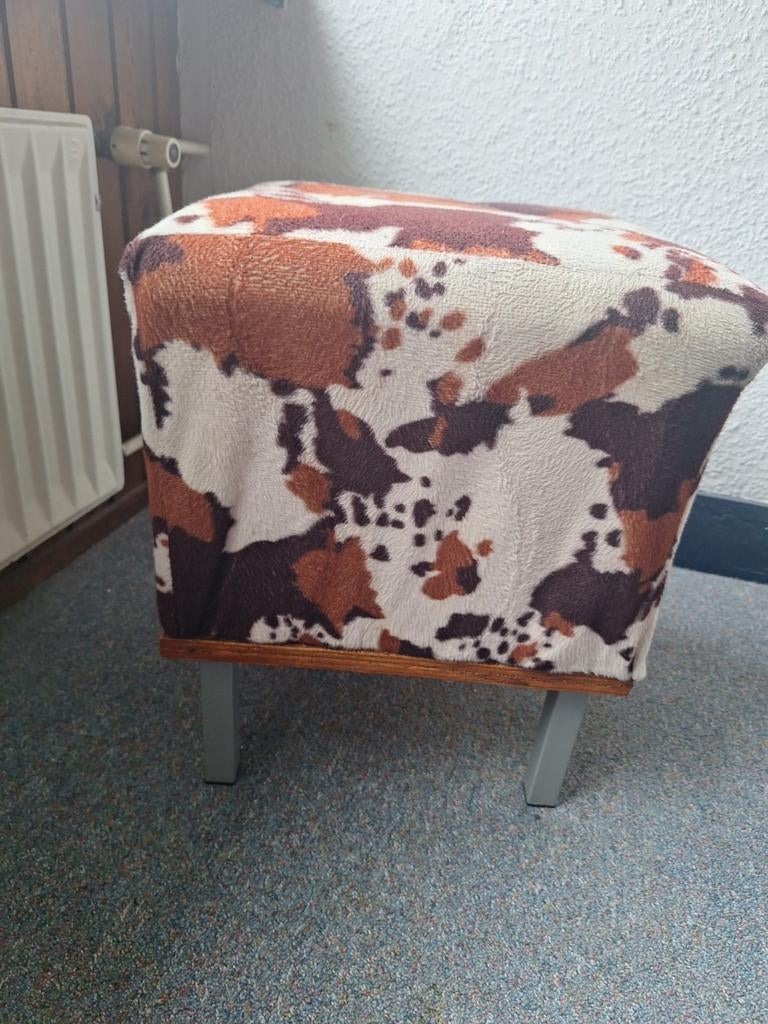 Poef met koeienprint, Ophalen of Verzenden