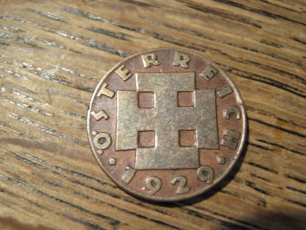 Oostenrijk 2 Groschen 1929 #11, Ophalen of Verzenden, Oostenrijk, Losse munt