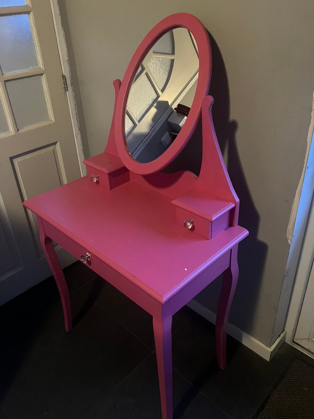 Kaptafel roze, Ophalen, Zo goed als nieuw, 50 tot 100 cm, Minder dan 100 cm