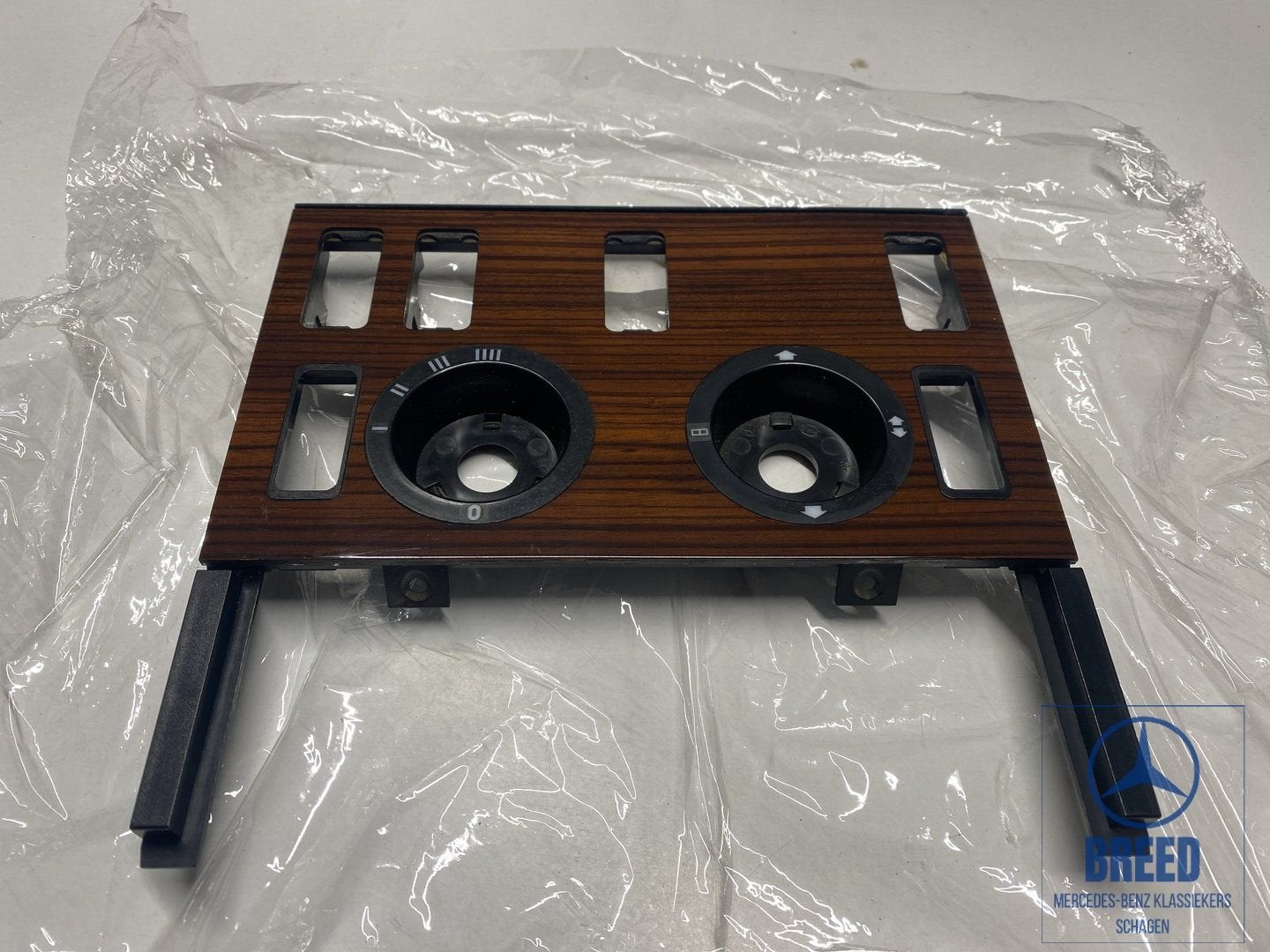 Zebranopaneel middenconsole voor Mercedes-Benz W126, Auto-onderdelen, Interieur en Bekleding, Gebruikt, -, Ophalen of Verzenden