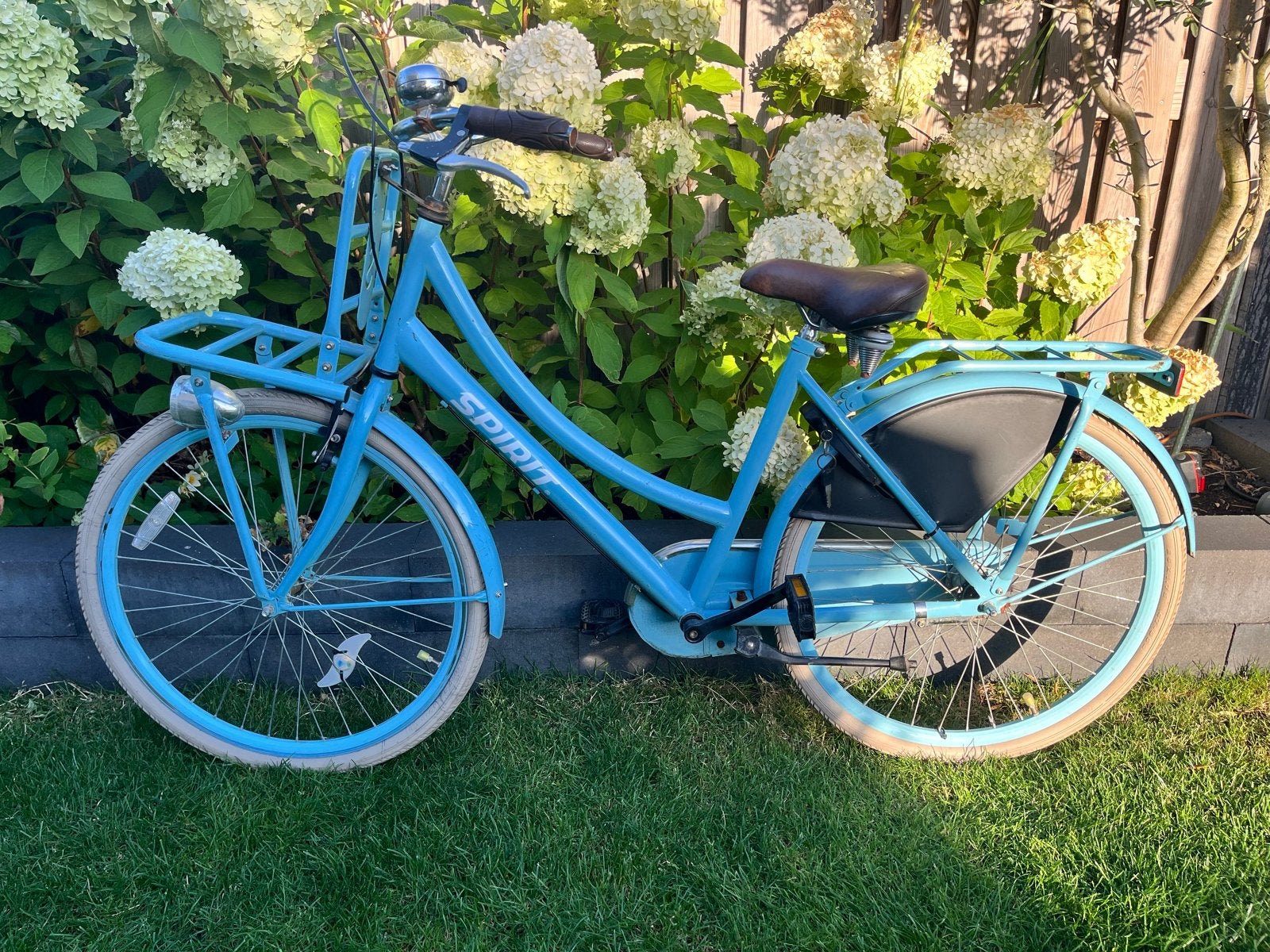 Spirit meisjesfiets blauw met 3 versnellingen, Fietsen en Brommers, Fietsen | Meisjes, Terugtraprem, Gebruikt, Handrem, Ophalen