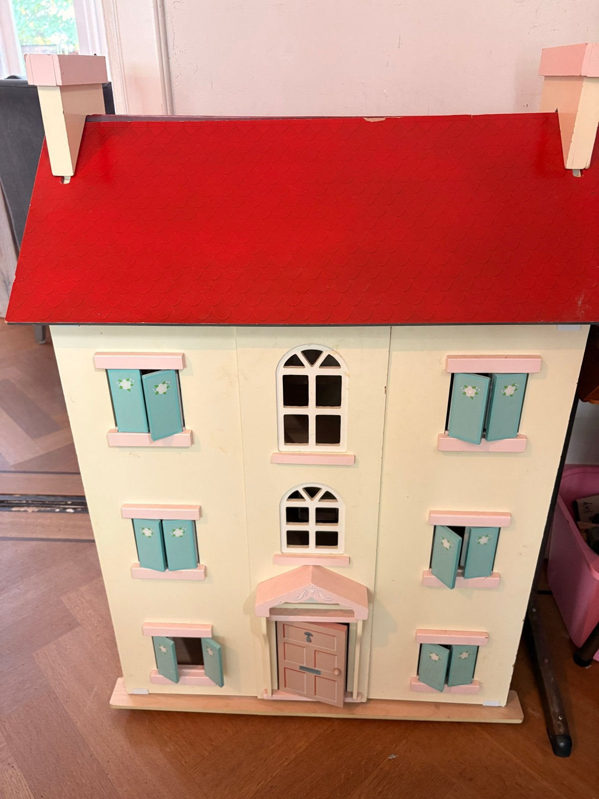 Le Toy Van Houten Poppenhuis met Meubels, Ophalen, Gebruikt, Overige typen