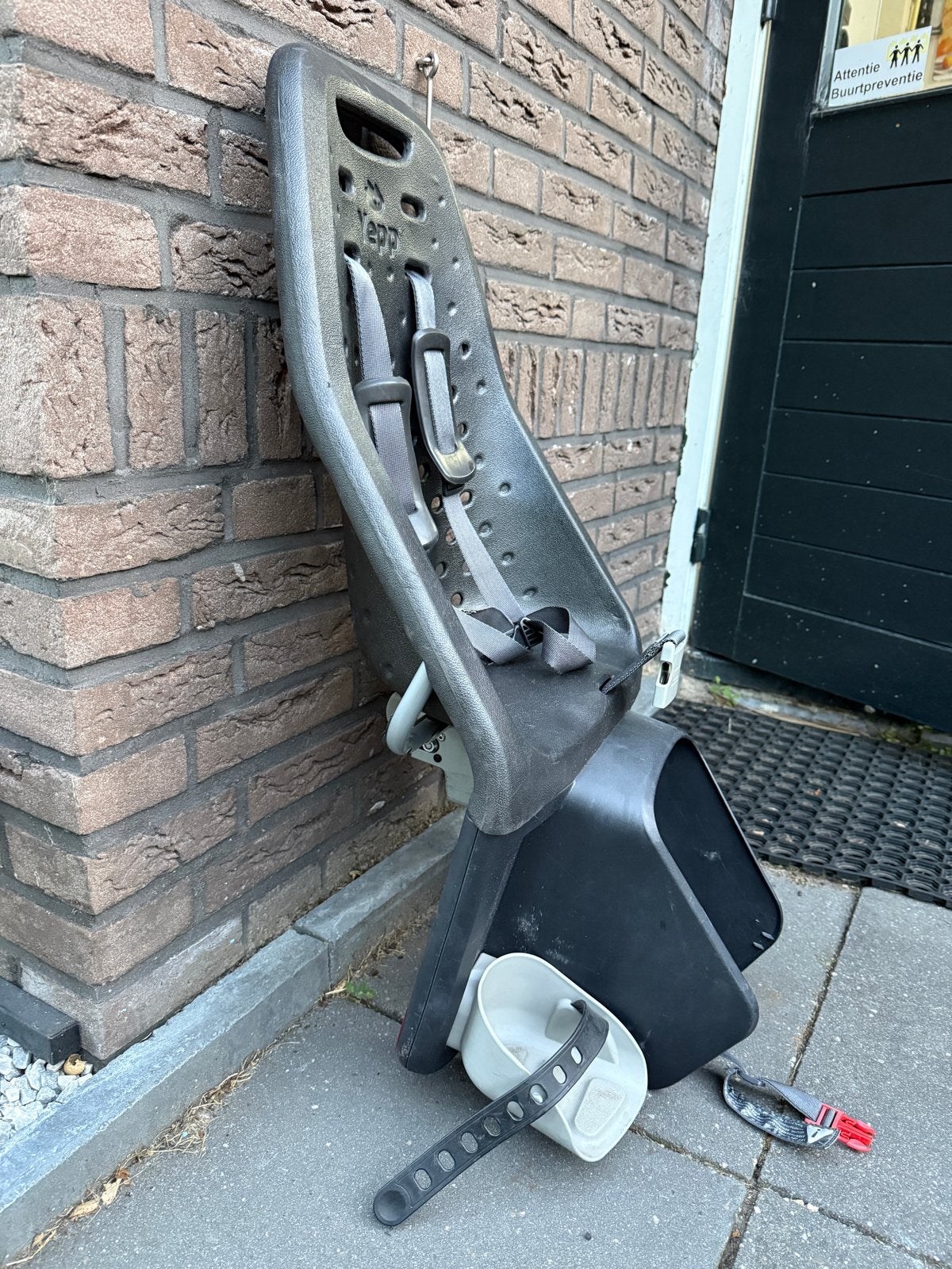 Yepp Achterzitje voor fiets - Gebruikt, Ophalen, Achterzitje, 9 t/m 36 kg, Gebruikt
