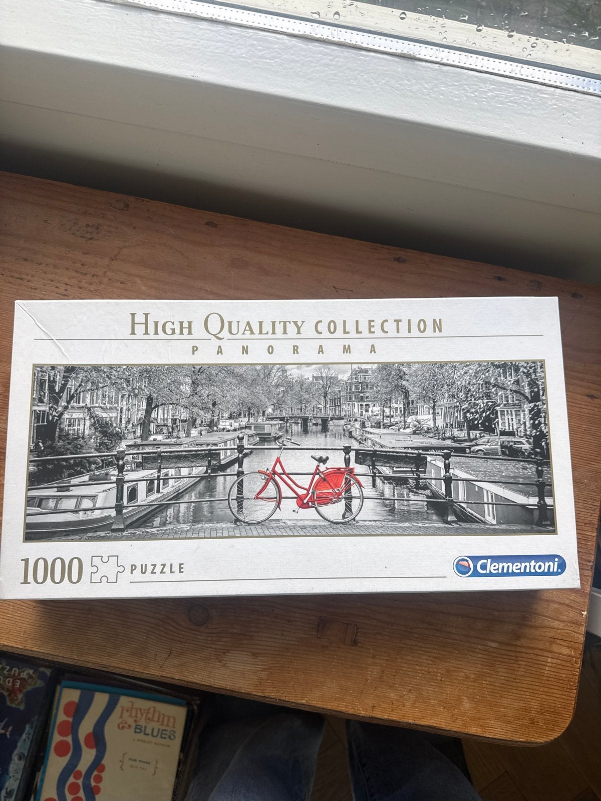 Clementoni Panorama Puzzel Amsterdam 1000 stukjes, Ophalen of Verzenden, 500 t/m 1500 stukjes, Zo goed als nieuw, Legpuzzel