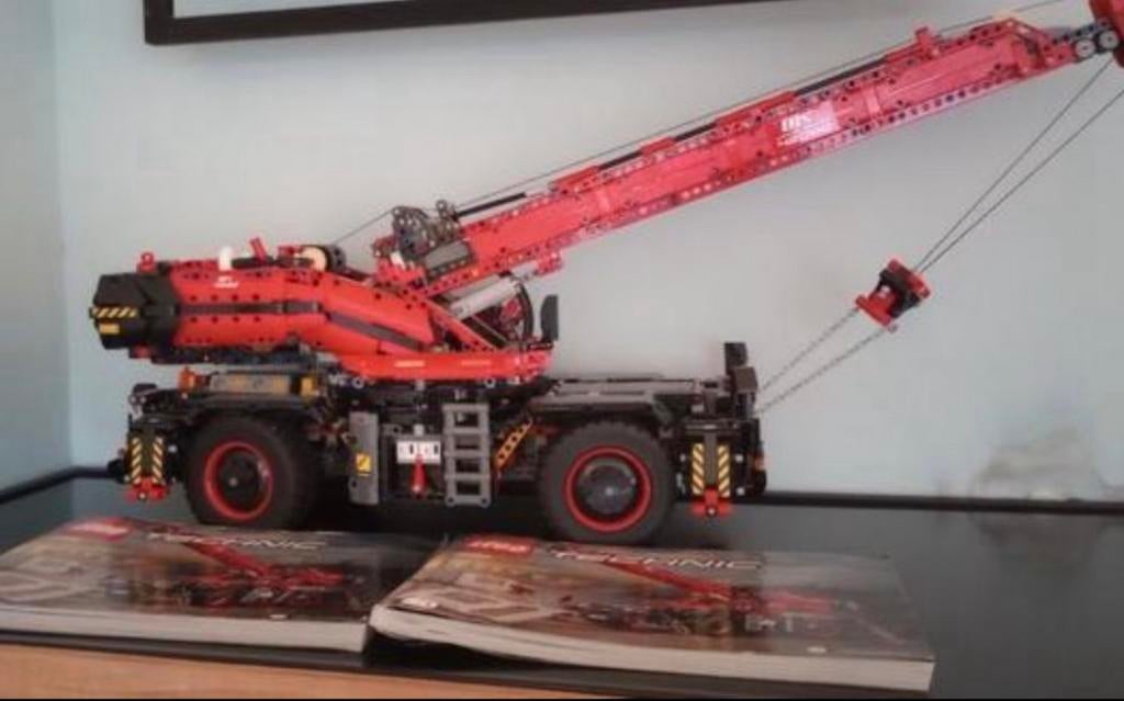 Lego Technic Kraanwagen 42082, Ophalen of Verzenden, Zo goed als nieuw, Overige merken