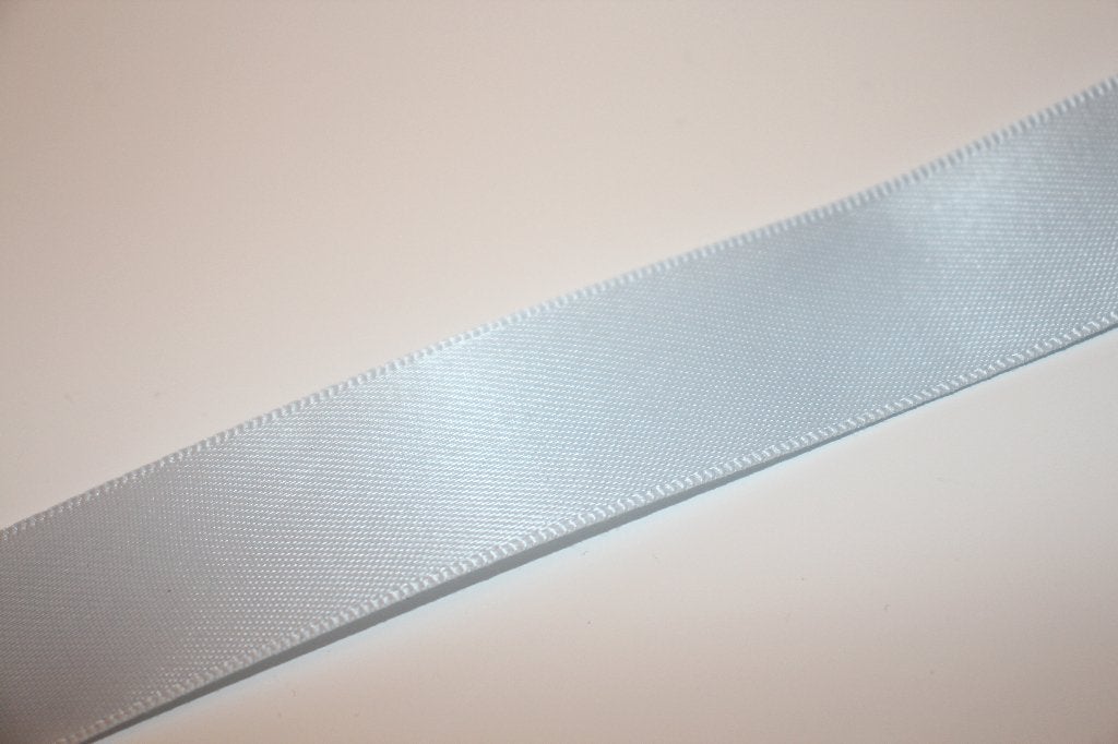 Satijn lint - Licht blauw col.259 - 22mm #3531, Ophalen of Verzenden, Nieuw, Lint, Band of Elastiek
