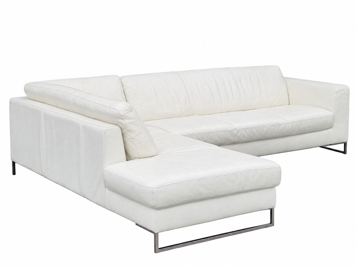 Gratis Natuzzi leren hoekbak, Ophalen, Gebruikt, Overige maten