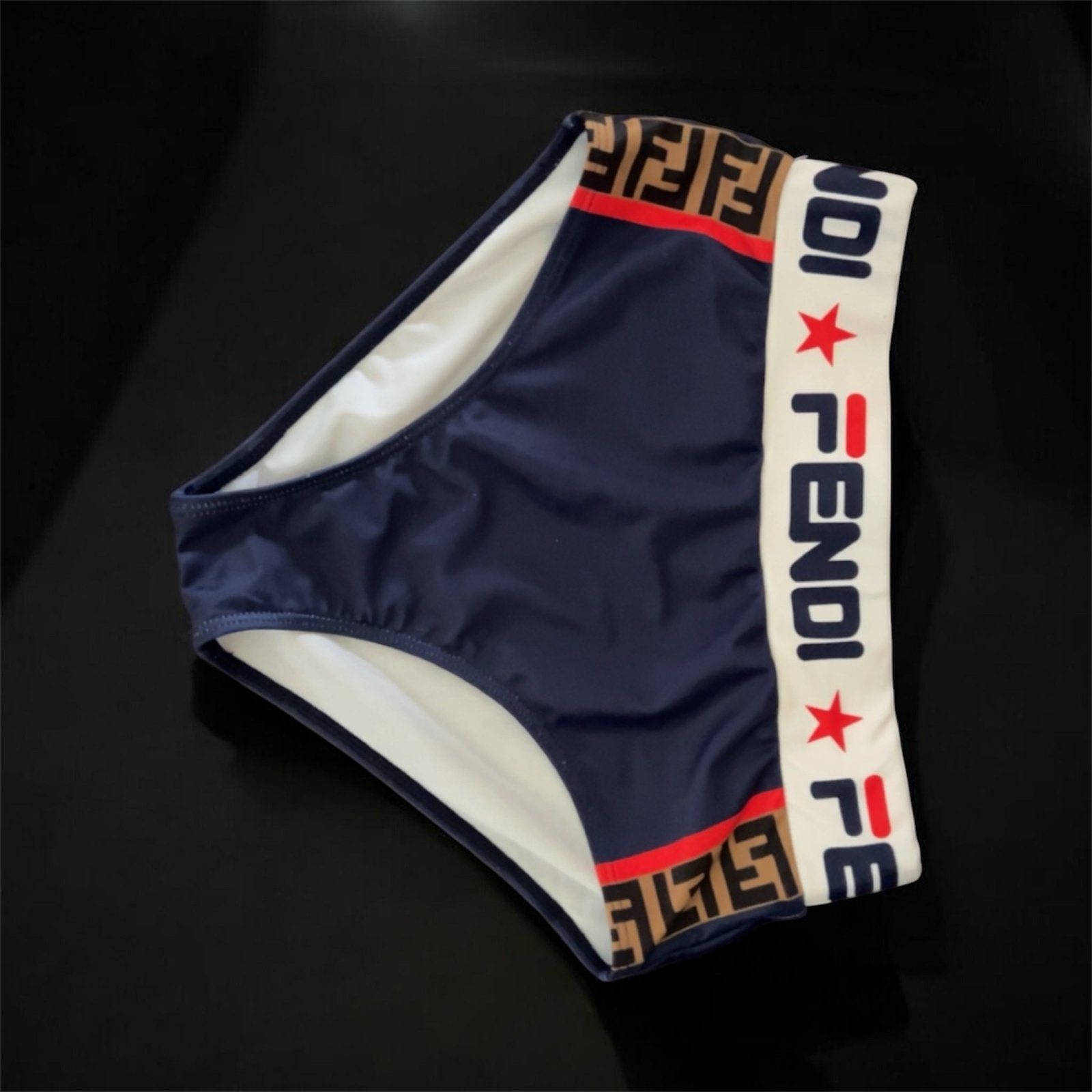 Fendi Zwembroekje Dames S/M, Kleding | Dames, Badmode en Zwemkleding, Fendi, Blauw, Fendi, Ophalen of Verzenden