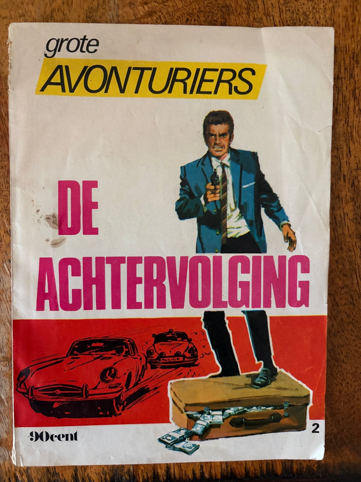 Grote Avonturiers - De Achtervolging (Lucky Pockets), Ophalen, Gelezen