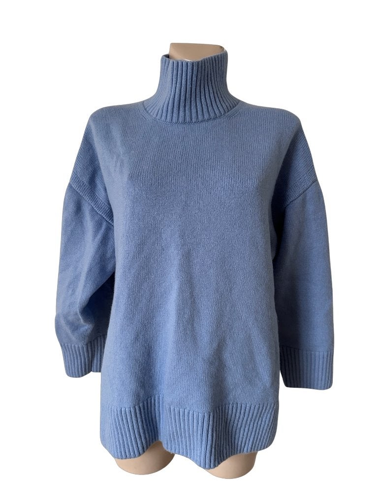 COS trui L, Blauw, Ophalen of Verzenden, Zo goed als nieuw