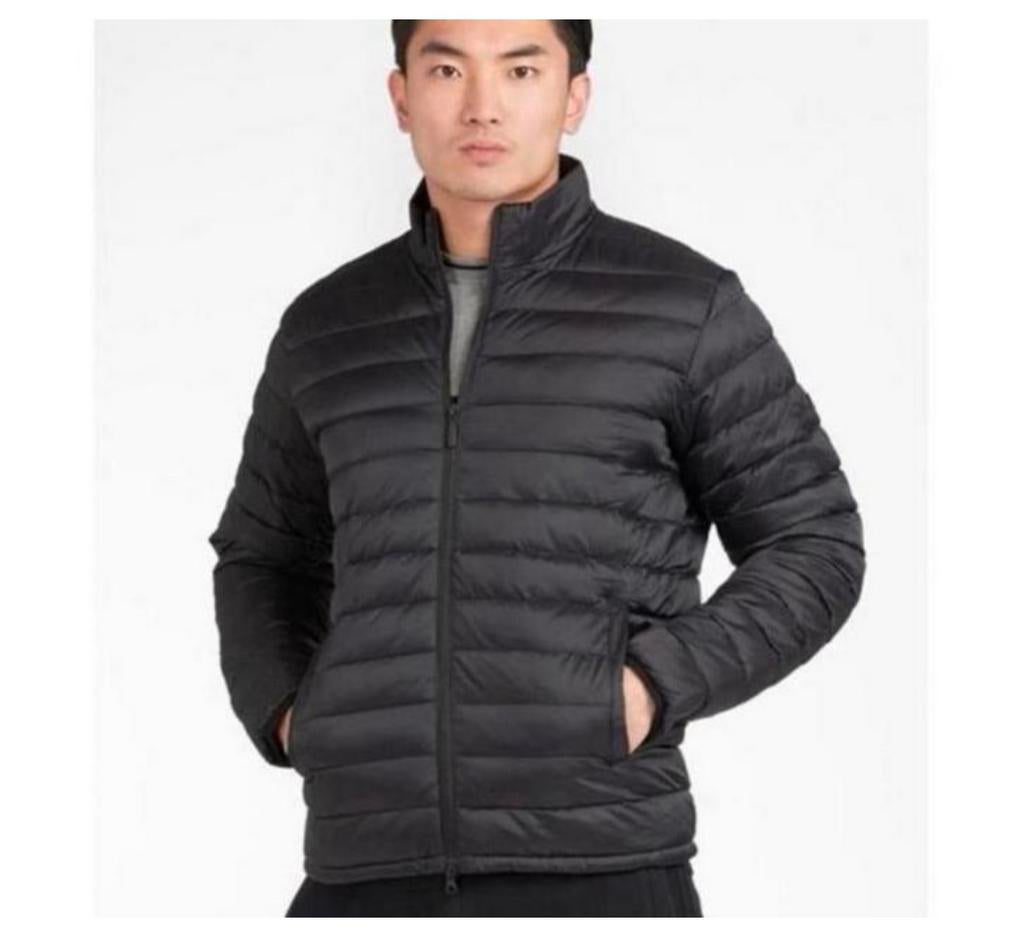 BARBOUR Racer Impeller Gewatteerde Jacket S tussen-jas men’s, Zwart, Ophalen of Verzenden, Zo goed als nieuw, H