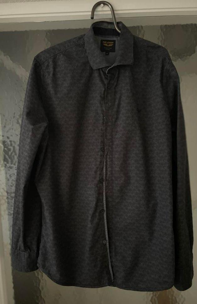 PME Legend overhemd maat XL, Kleding | Heren, Ophalen of Verzenden, Zo goed als nieuw, Zwart, Halswijdte 43/44 (XL)
