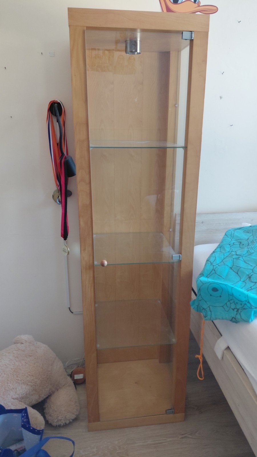 virtine kast met glazen, Ophalen, 50 tot 100 cm, Zo goed als nieuw, Minder dan 100 cm
