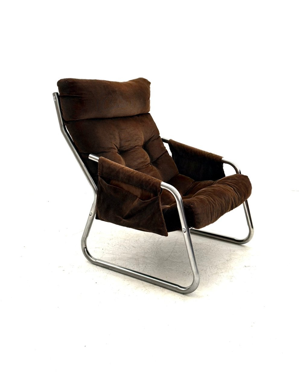 Vintage buisframe fauteuil, Gillis Lundgren, Ikea ‘70, Ikea, Ikea, Ikea, Ophalen of Verzenden