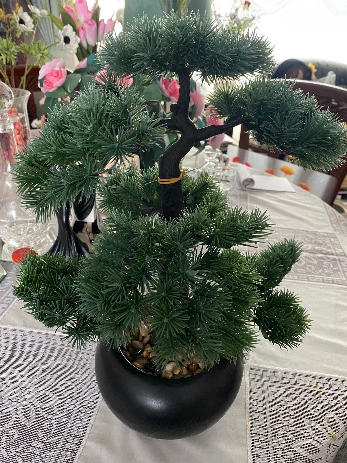 Bonsai boompje kunst hoog  45 cm., Bloeit niet, Overige soorten, Minder dan 100 cm, Ophalen