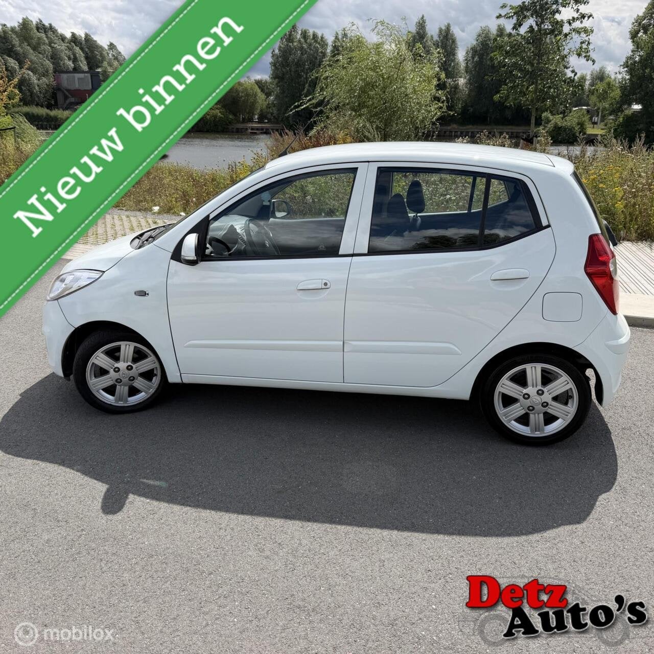 Hyundai I 10 5 Star editiion met airco,Apk,, Auto's, Hyundai, Voorwielaandrijving, Multifunctioneel stuurwiel, Wit, Bedrijf