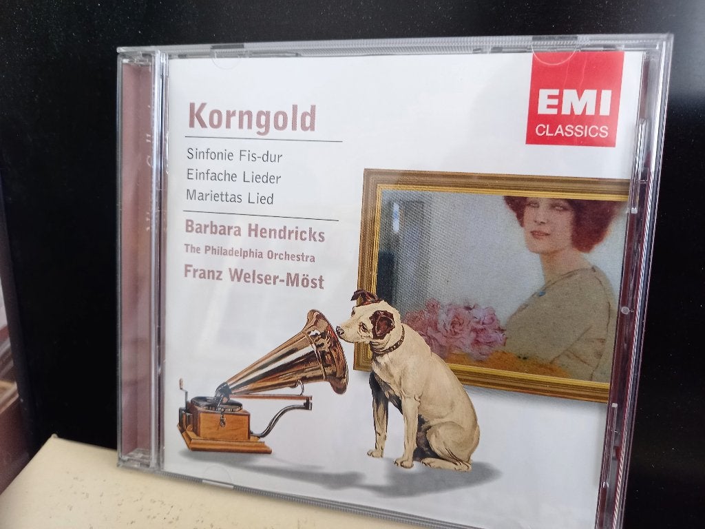 Korngold Sinfonie Fis-dur-Barbara Hendricks- Philadelphia O., Ophalen of Verzenden, Modernisme tot heden, Zo goed als nieuw, Orkest of Ballet