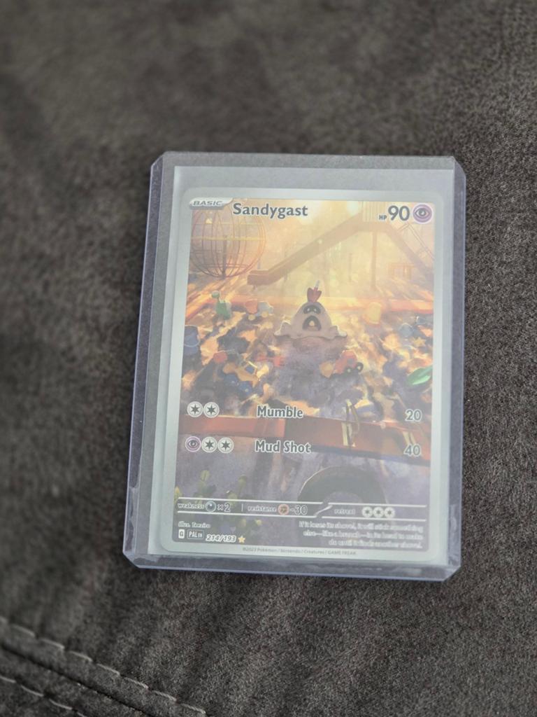 Sandygast 214/193 ( paldea evolved), Ophalen of Verzenden, Zo goed als nieuw, Losse kaart