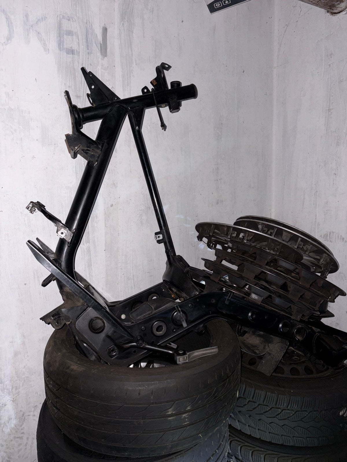 Gilera Runner 125cc SD Frame - Gebruikt, Ophalen of Verzenden, Gebruikt, Frame, Overige merken
