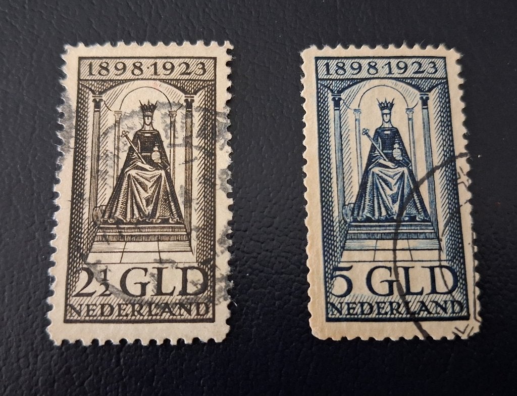 Nederland NVPH 130-131, Ophalen of Verzenden, T/m 1940, Gestempeld
