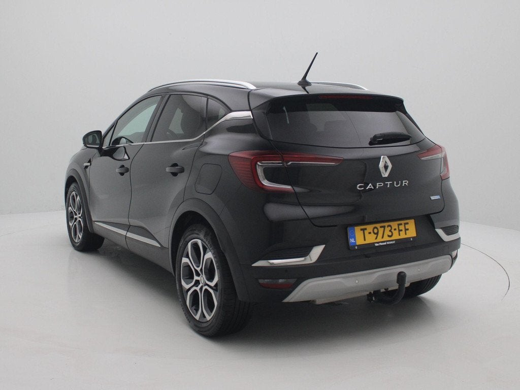 Renault Captur E-Tech Plug-in Hybrid 160 Intens | EASY LINK, Auto's, Renault, Gebruikt, 4 cilinders, Leder en Stof, Zwart
