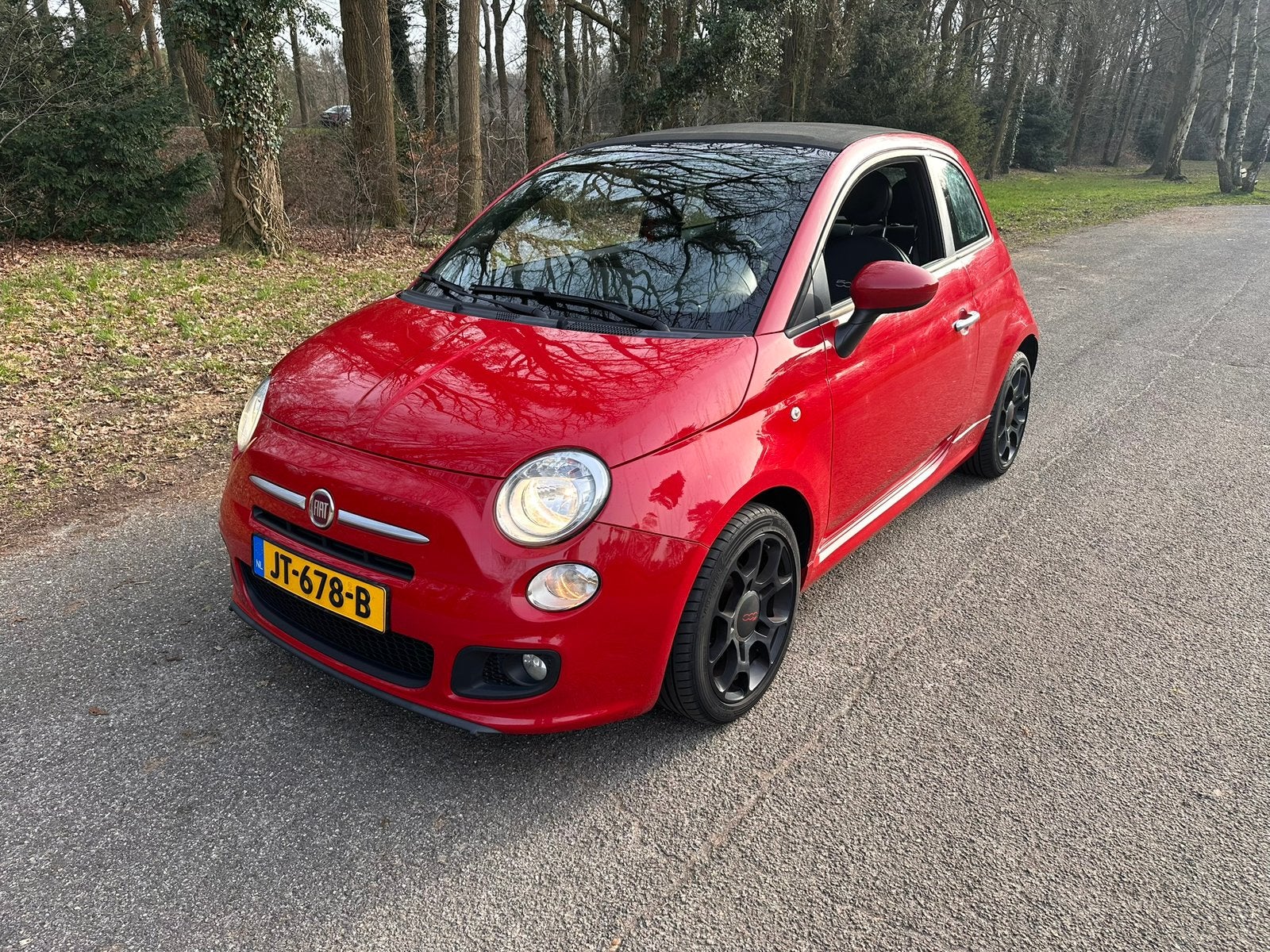 Fiat 500 0.9 Twinair 2014 Rood, Auto's, 31 €/maand, Handgeschakeld, Particulier, Geïmporteerd