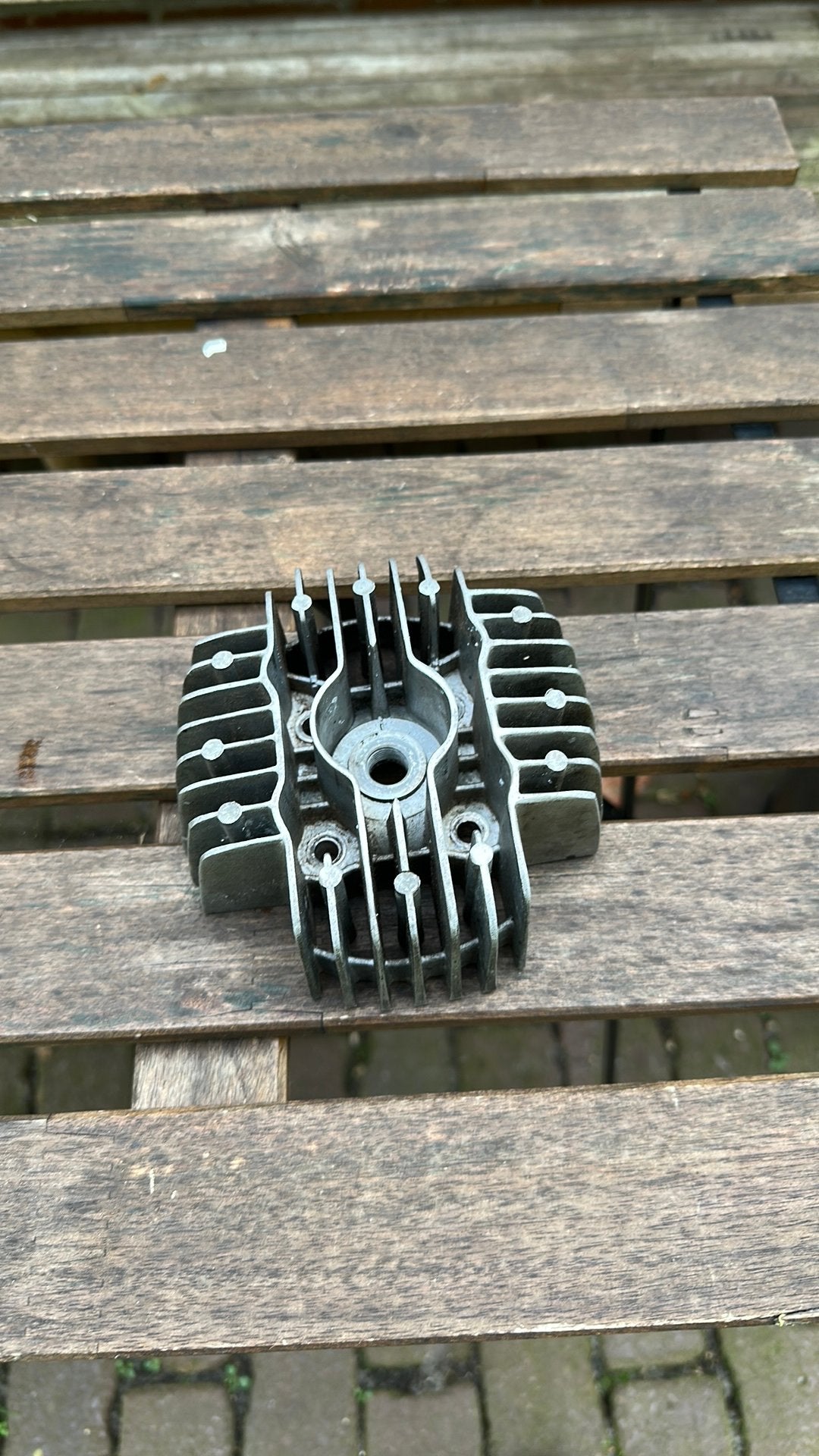 50cc puch cillinder kop, Ophalen of Verzenden, Gebruikt, Cilinder