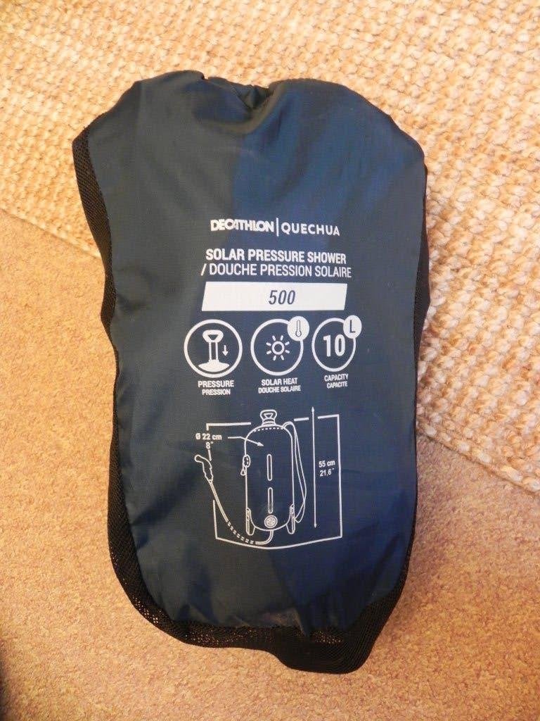 Decathlon Quechua Solar Pressure Shower - douche, Ophalen of Verzenden, Zo goed als nieuw