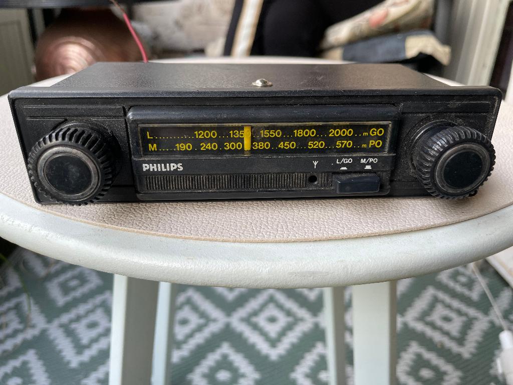 Philips Collector Autoradio uit de jaren 70, Ophalen of Verzenden, Zo goed als nieuw
