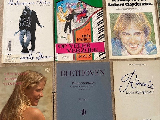 PIANO LES BOEKEN Gevorderden, Ophalen of Verzenden, Gebruikt
