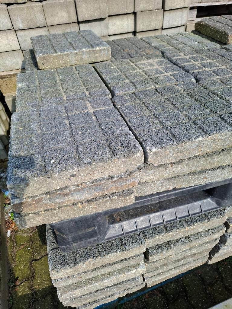Tegels, Tuin en Terras, Ophalen, Gebruikt, Beton, Terrastegels