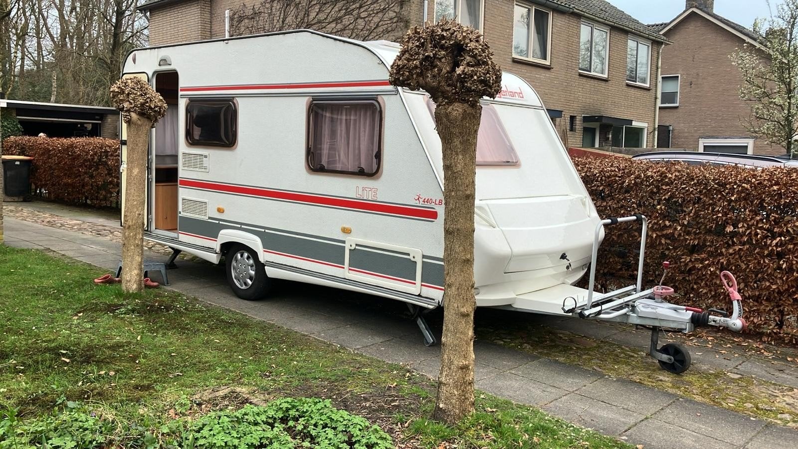 Zeer nette Beyerland caravan 443B Vitesse, Caravans en Kamperen, Ophalen, Gebruikt