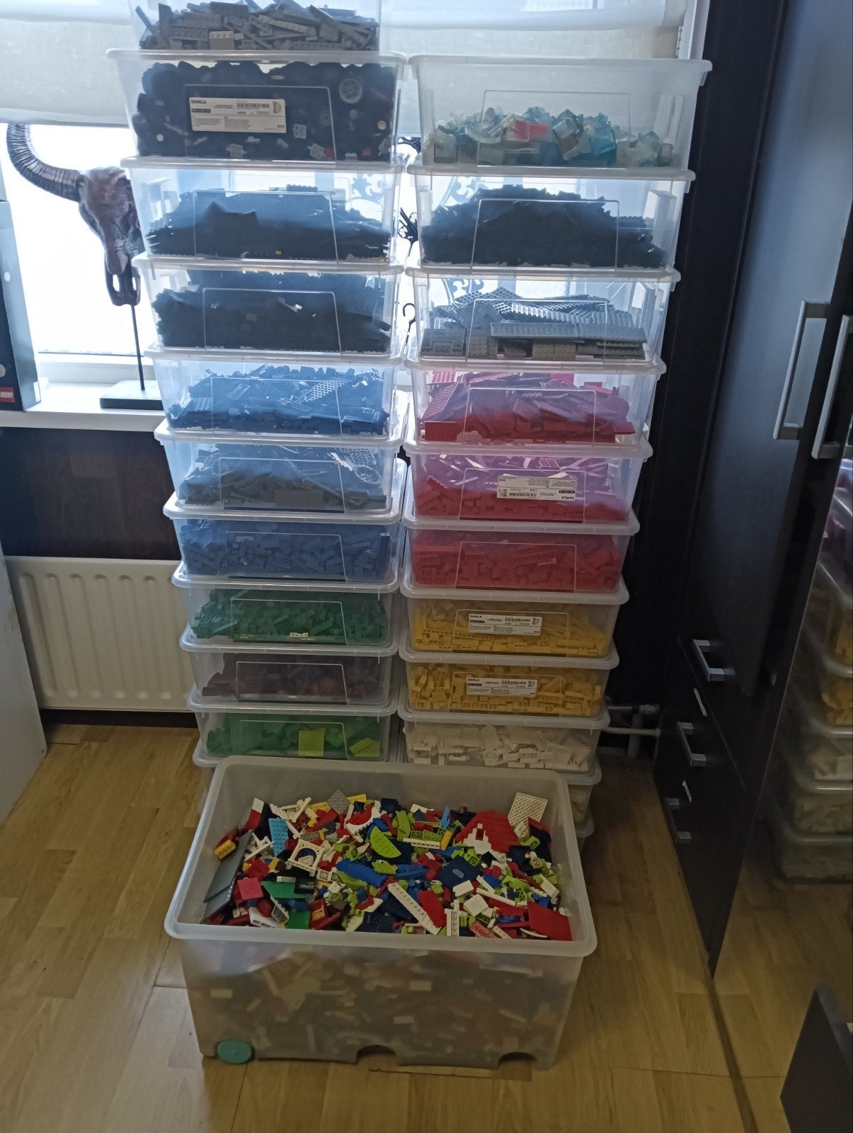 grote partij lego ongeveer 60 kg, Ophalen, Lego, Losse stenen, City