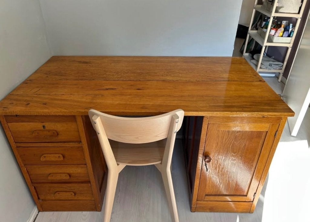 Oud bureau, Ophalen, Gebruikt